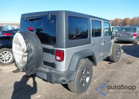 2016 Jeep Wrangler Unlimited Sport from USA, damaged, VIN 1C4HJWDG6GL251625